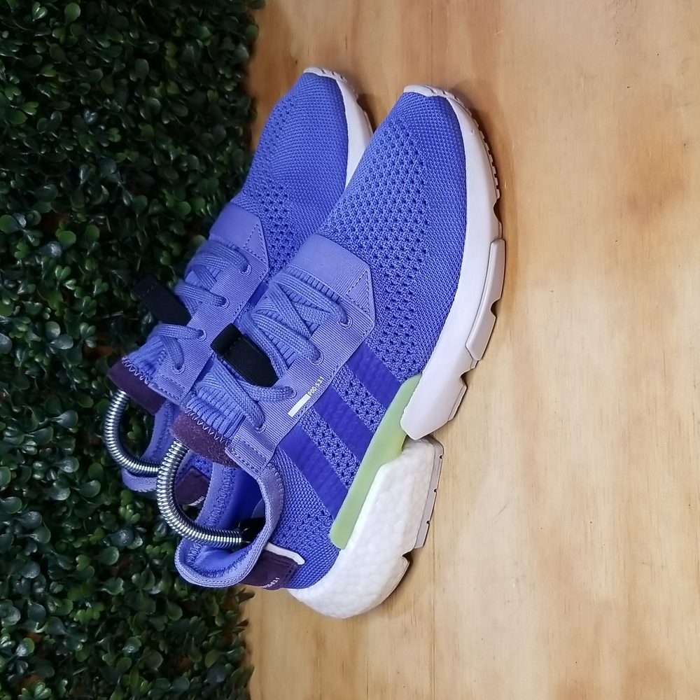 Adidas POD-S 3.1 Shoes mens size 7/Women’s size 8 | Blueish purple & Green